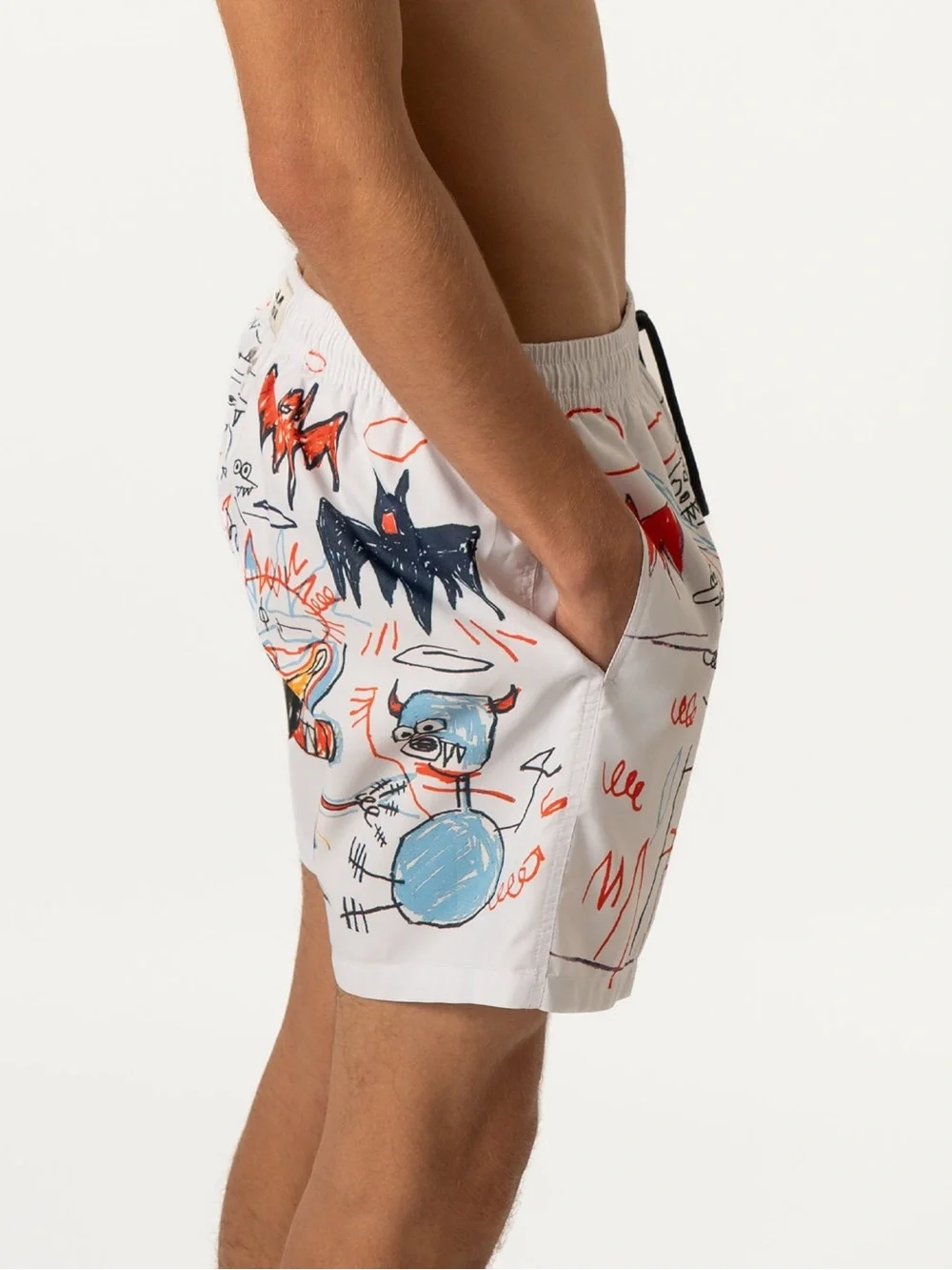 Jimmy Lion BASQUIAT BATMAN SWIM SHORTS Size XL